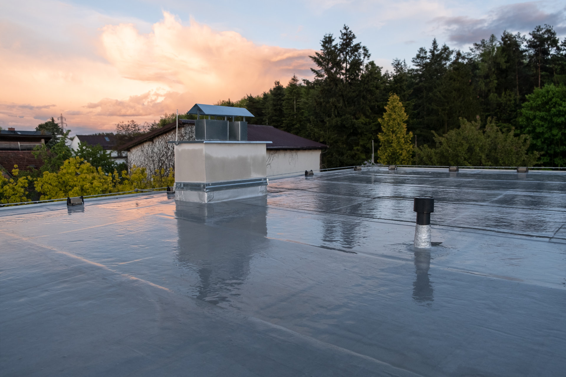 Flat Roofing in Reading